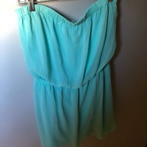Express strapless sundress